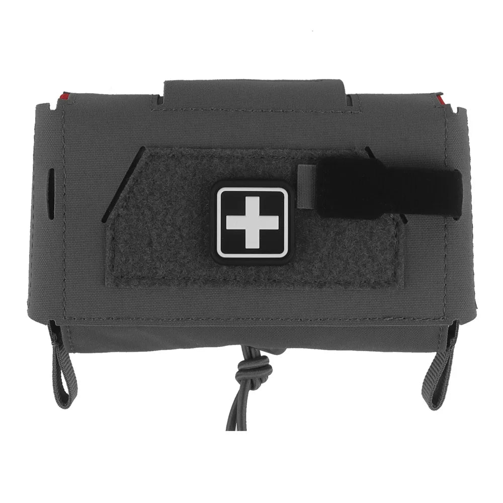 Camo Style MD2 Compact Trauma Kit Tactical IFAK Medical First Aid Pouch Outdoors Hunting Camping Patrol Survival Equipment