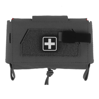 Camo Style MD2 Compact Trauma Kit Tactical IFAK Medical First Aid Pouch Outdoors Hunting Camping Patrol Survival Equipment