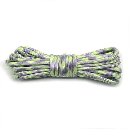 4mm Luminous Paracord,5m/10m/15m,7-Core Paracord Outdoor Camping Equipment Outdoor Emergency Rope Braided Bracelet Outdoor Tent