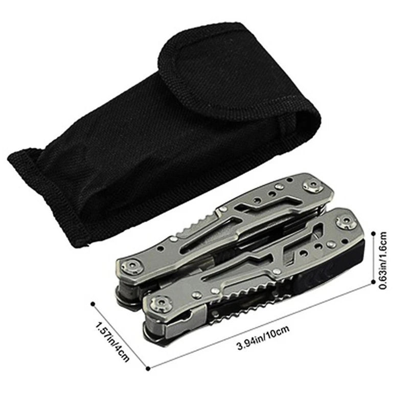 NEW Creative 15 IN 1 Multi Tools Folding Pliers Camping   Outdoor Survival  with Nylon Bag
