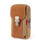 Canvas Waist Pocket Male Outdoor Fanny Bum Bag Purse Business Mobile Phone Pouch Running Pouch Travel Camping Bags