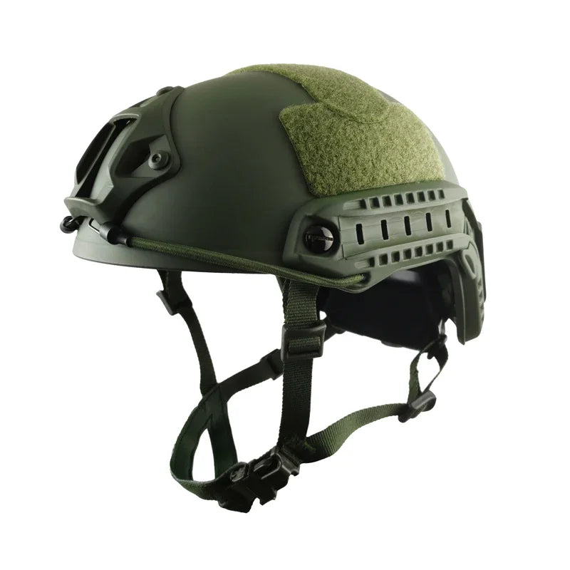 Tactical Riot Helmet FAST helmet ABS Sports Outdoor Protective Gear for Air Gun Hunting Shooting CS Gear PJ