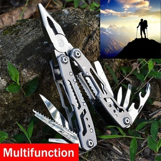 NEW Creative 15 IN 1 Multi Tools Folding Pliers Camping   Outdoor Survival  with Nylon Bag