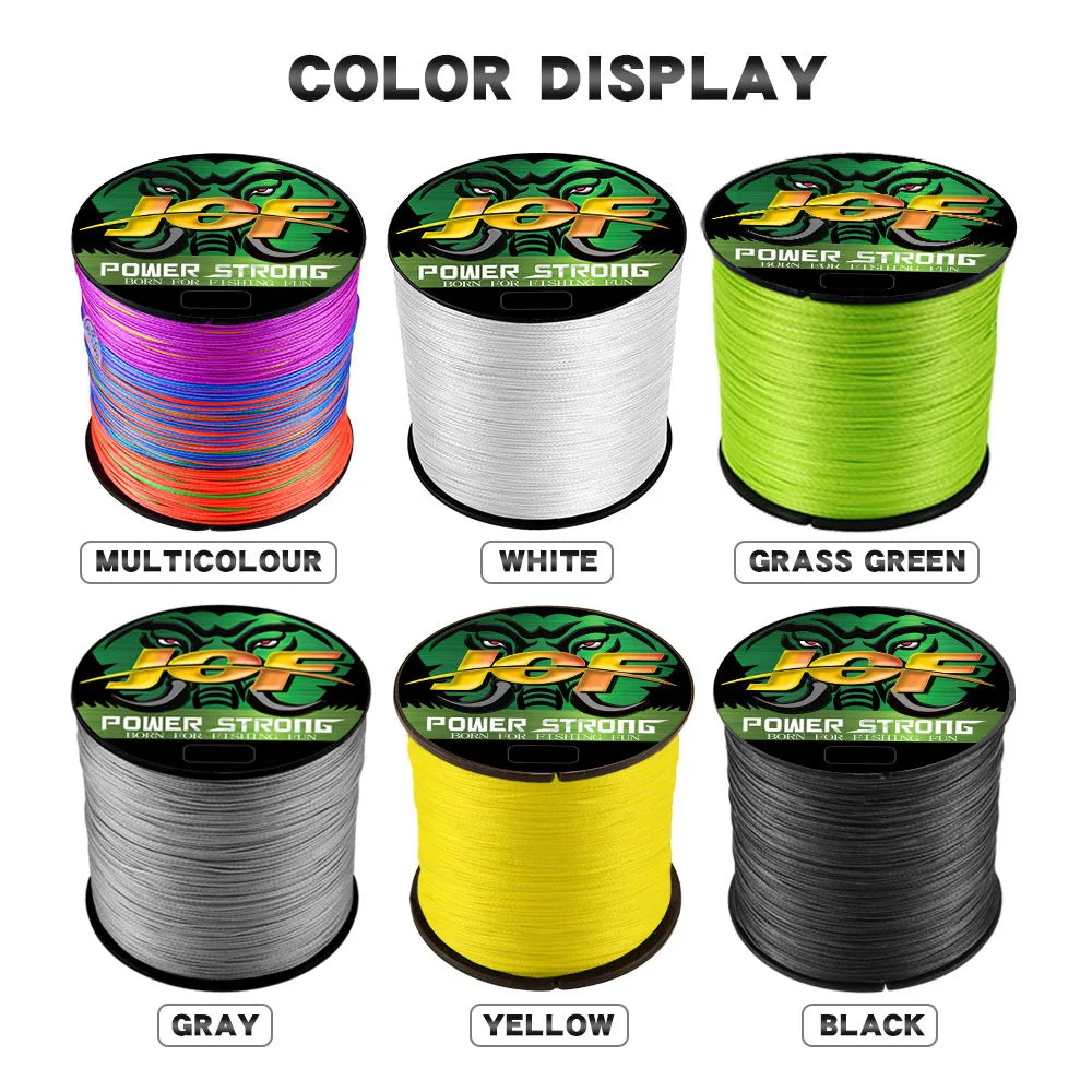 100/300M Braided PE Fishing Line
