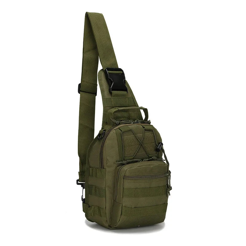 Tactical Crossbody bag nylon high quality waterproof shoulder small chest bag outdoor sports bicycle hunting Chest bag