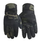 Autumn and winter tactical camouflage gloves with thickened and flexed outdoor training anti-slip and warm full-finger gloves