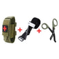 Tactical Military First Aid Kit, Tourniquet,  Survival Set, Pouch Nursing Holder, Medical Gear, Scissors Bag, Outdoor Equipment