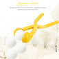 Snowball Maker Clip For Kids Adult Heart Snowflake Duck Shape Clip Tongs for Outdoor Sand Snow Ball Mold Toys Fight Sports Toys