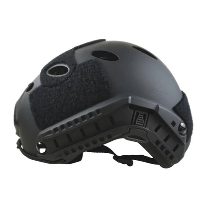 Tactical Riot Helmet FAST helmet ABS Sports Outdoor Protective Gear for Air Gun Hunting Shooting CS Gear PJ