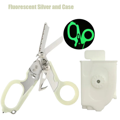 Tactical Rescue Scissor Replace for Leatherman First Aid Expert Folding Raptor Scissors Outdoor Survival Tool Combination Gadget