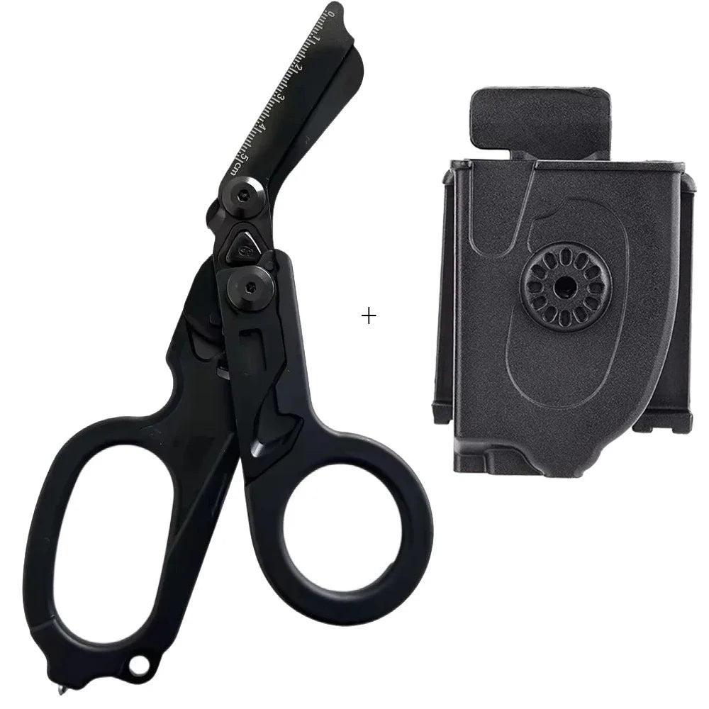 Tactical Rescue Scissor Replace for Leatherman First Aid Expert Folding Raptor Scissors Outdoor Survival Tool Combination Gadget