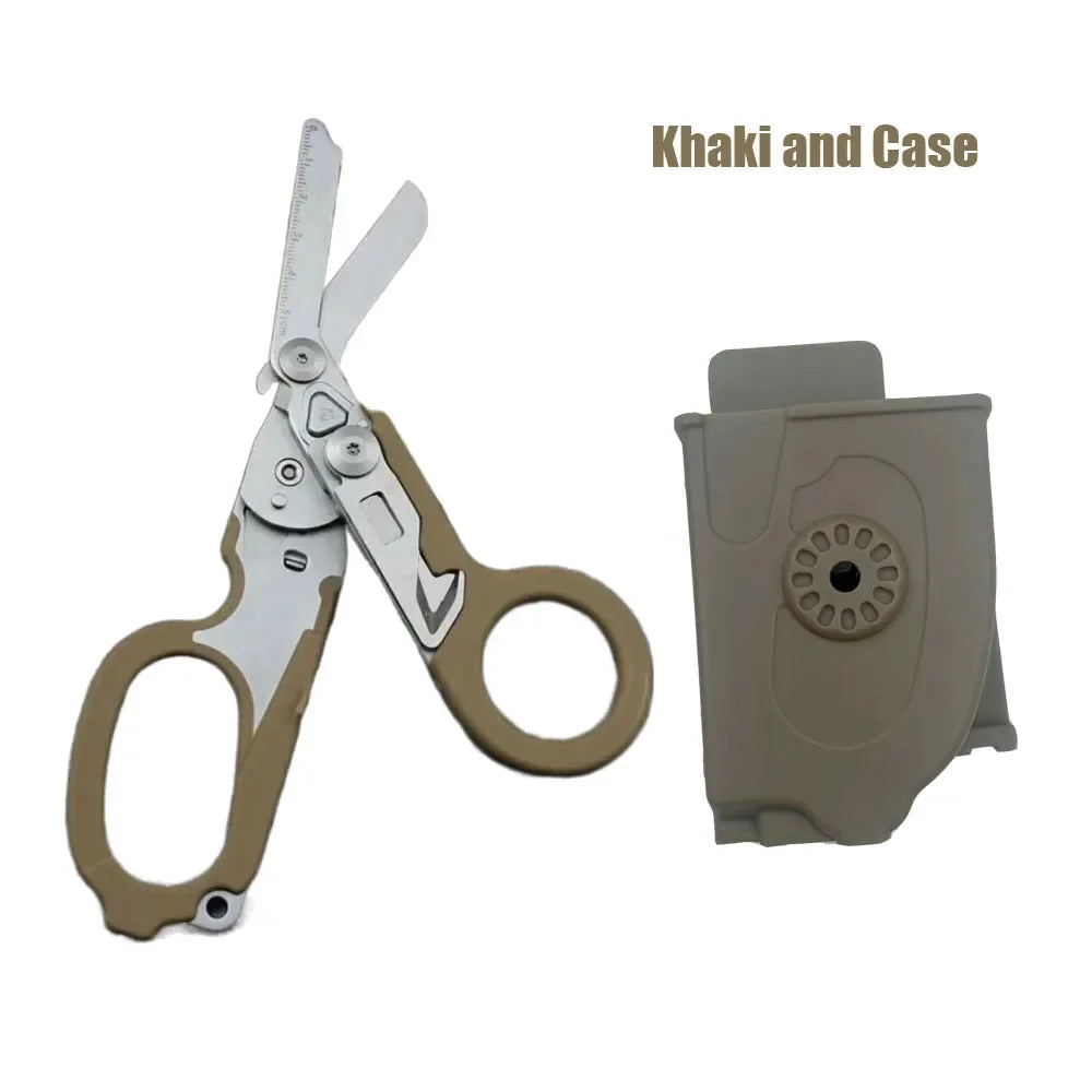 Tactical Rescue Scissor Replace for Leatherman First Aid Expert Folding Raptor Scissors Outdoor Survival Tool Combination Gadget