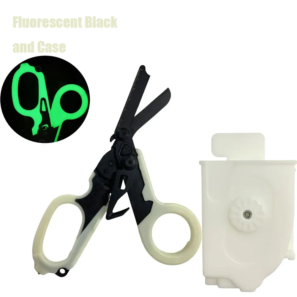 Tactical Rescue Scissor Replace for Leatherman First Aid Expert Folding Raptor Scissors Outdoor Survival Tool Combination Gadget