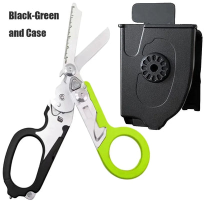 Tactical Rescue Scissor Replace for Leatherman First Aid Expert Folding Raptor Scissors Outdoor Survival Tool Combination Gadget