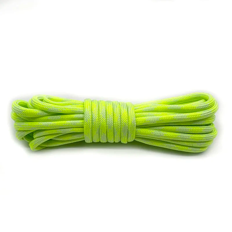 4mm Luminous Paracord,5m/10m/15m,7-Core Paracord Outdoor Camping Equipment Outdoor Emergency Rope Braided Bracelet Outdoor Tent