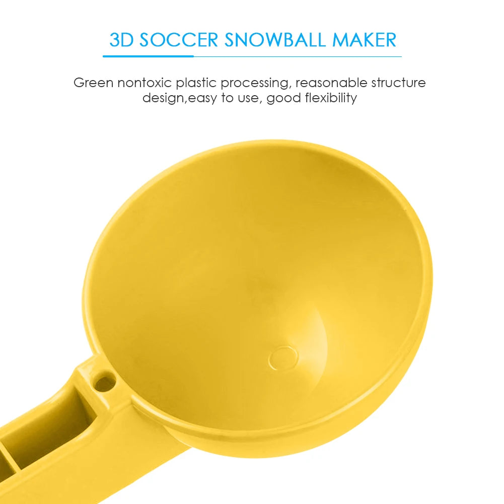Snowball Maker Clip For Kids Adult Heart Snowflake Duck Shape Clip Tongs for Outdoor Sand Snow Ball Mold Toys Fight Sports Toys