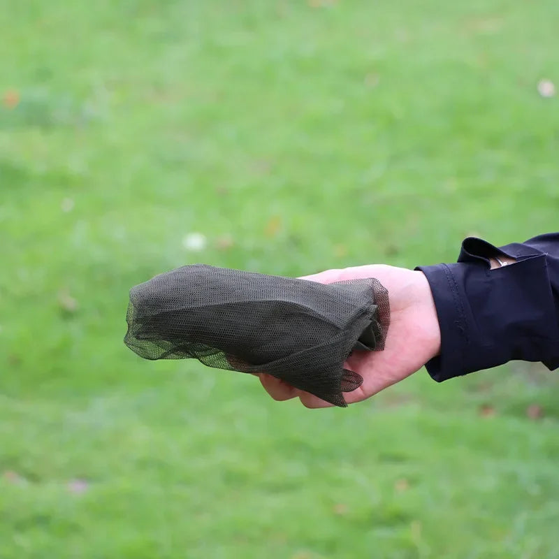 1PC Outdoor Fishing Sunscreen Insect Hat Mesh Breathable Sun Mask Men and Women Universal Camping Hiking Mosquito Net Head Cover