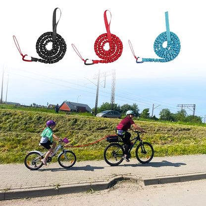 Bicycle Traction Rope Nylon Traction Rope Parent-Child MTB Bike Towing Rope Trailer Rope Outdoor Tool Cycling Safety Equipment
