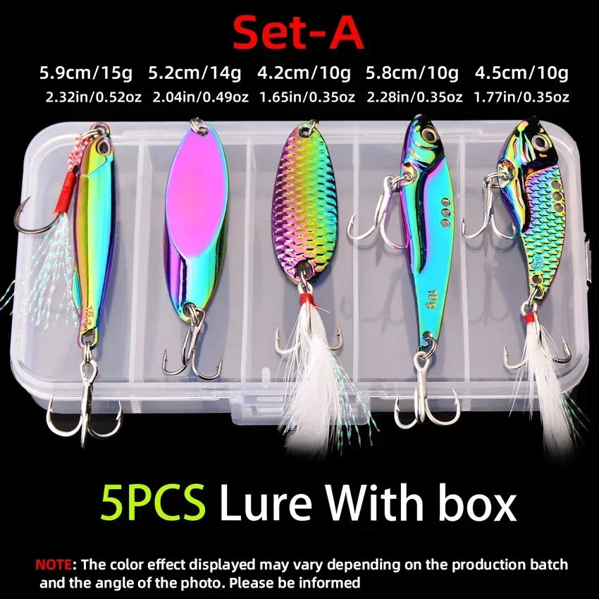 3 to 15g Metal Vib Fishing Lure