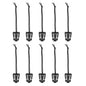 10pcs Molle Attachment Clips Molle Web Dominators Elastic Strap Tactical Gear for Outdoor Hydration Tube Backpack Management