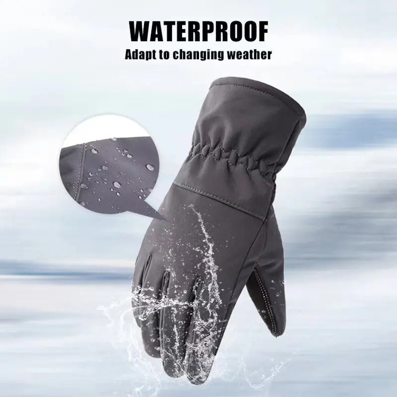 Tactics Outdoors Camouflage Hunting Warm Non-Slip Fishing Gloves Waterproof Touch Screen Winter Ski Camping Cycling Sport Gloves