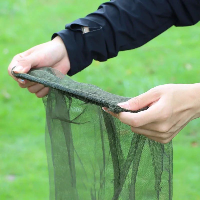 1PC Outdoor Fishing Sunscreen Insect Hat Mesh Breathable Sun Mask Men and Women Universal Camping Hiking Mosquito Net Head Cover