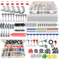187/269PCS Fishing Accessories Kit Set
