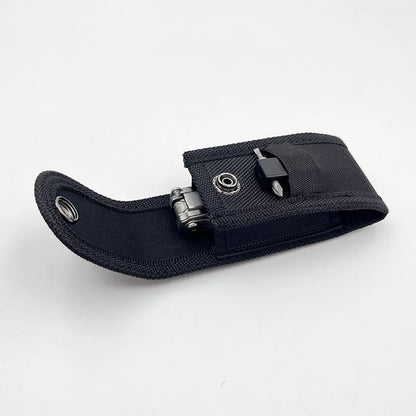 SWISS TECH 11 in 1 Mini Multitool Folding Knife EDC Outdoor Camping Survival Tools Pocket Knife Scissors Screwdriver