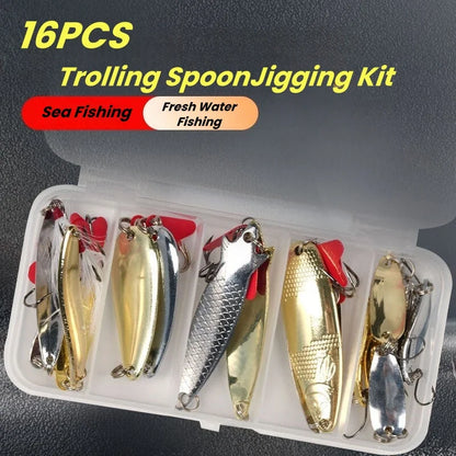 Fishing Lure Kit 16 pcs sets