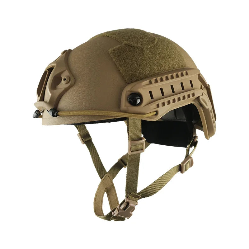 Tactical Riot Helmet FAST helmet ABS Sports Outdoor Protective Gear for Air Gun Hunting Shooting CS Gear PJ