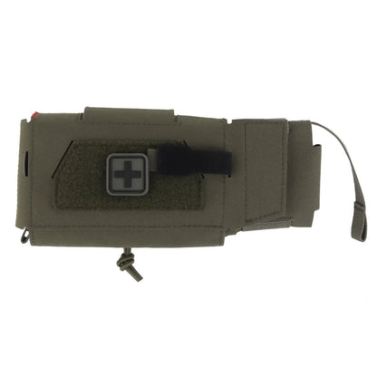Camo Style MD2 Compact Trauma Kit Tactical IFAK Medical First Aid Pouch Outdoors Hunting Camping Patrol Survival Equipment