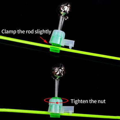 5/10pcs Fishing Bite Alarms Fishing Rod Bells