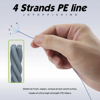 300 to1000M Strands 8-88LB PE Braided Fishing Wire