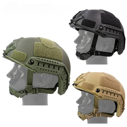 FAST Helmet Airsoft MH Helmet ABS New Thickened Outdoor PJ Air Gun Shooting CS Protective Equipment for adult