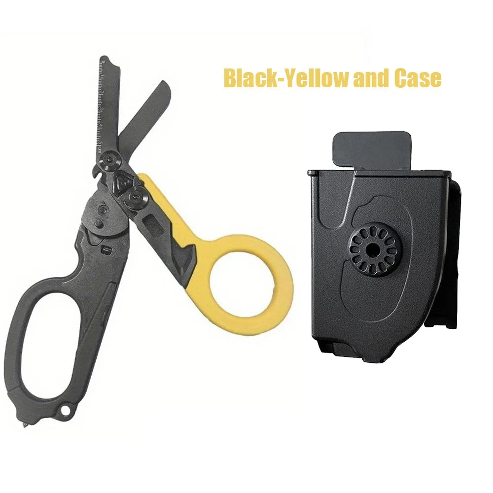 Tactical Rescue Scissor Replace for Leatherman First Aid Expert Folding Raptor Scissors Outdoor Survival Tool Combination Gadget
