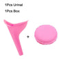 Women Urinal Outdoor Travel Camping Urinal Funnel Portable Female Urinal Urination Device with Box