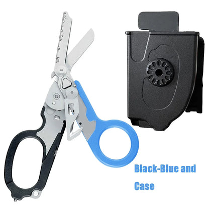 Tactical Rescue Scissor Replace for Leatherman First Aid Expert Folding Raptor Scissors Outdoor Survival Tool Combination Gadget