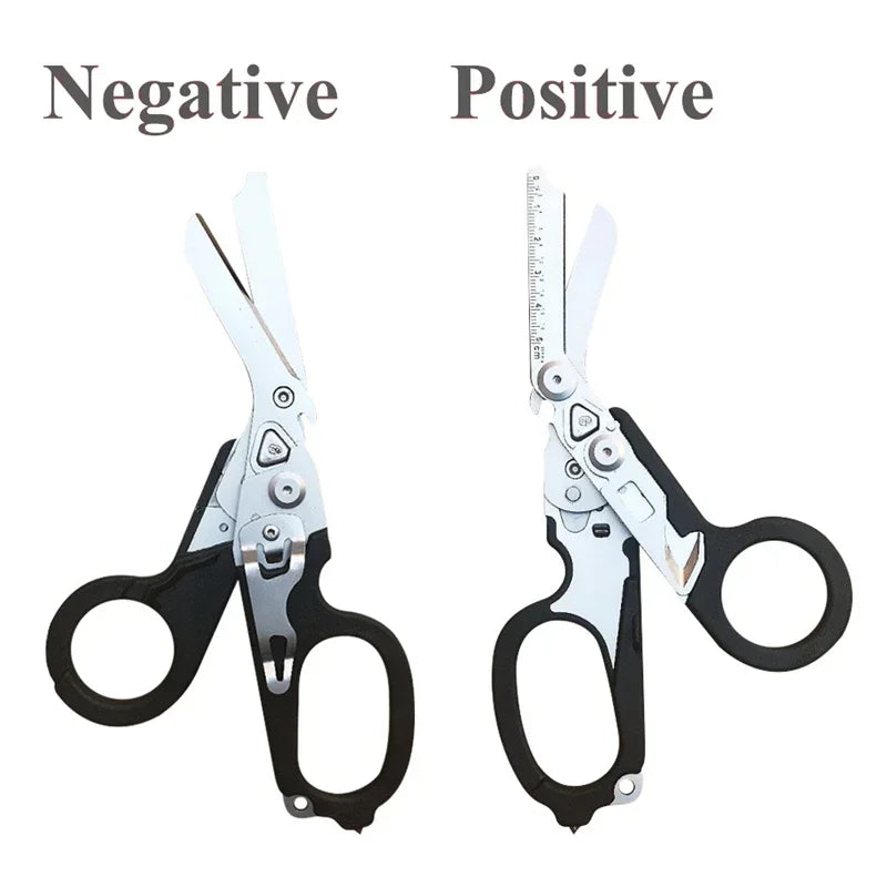Tactical Rescue Scissor Replace for Leatherman First Aid Expert Folding Raptor Scissors Outdoor Survival Tool Combination Gadget